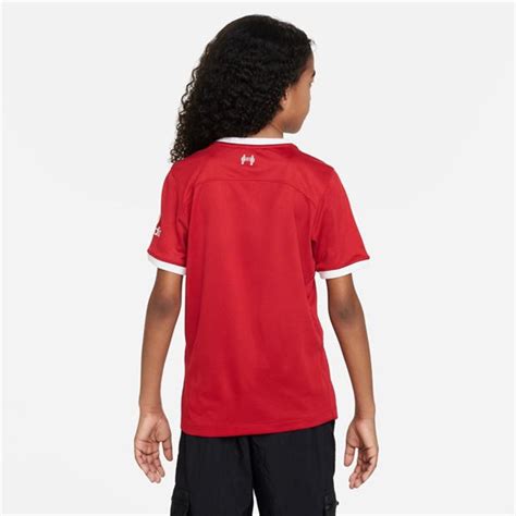 Nike Liverpool Home Shirt 2023 2024 Juniors Redwhite