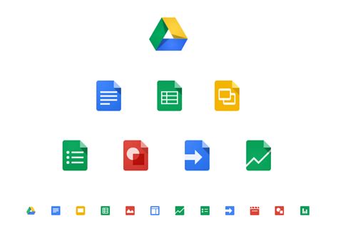 Available in png and svg formats. Google Drive Icons on Behance