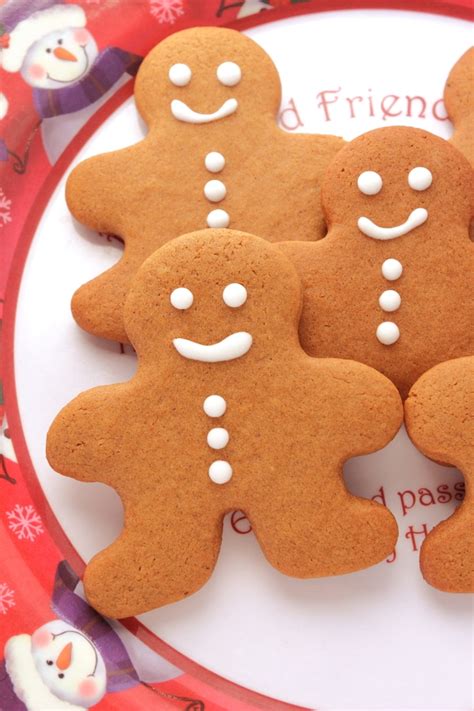 Healthy Gingerbread Cookies Baking Beauty