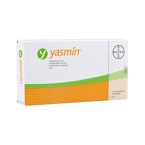 Yasmin 28 Comprimidos Menstrua