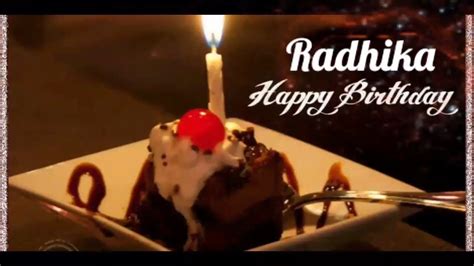 Happy Birthday Radhika Birthday Names Videos Birthday Names Songs Videos Park Youtube