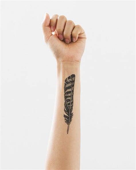 There are the following meanings for hawk tattoos based on their behavior in nature We believe you can fly when wearing this hawk feather ...