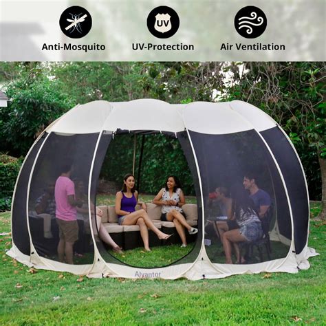 Alvantor Screen House Massive Instant Pop Up Tent The Green Head