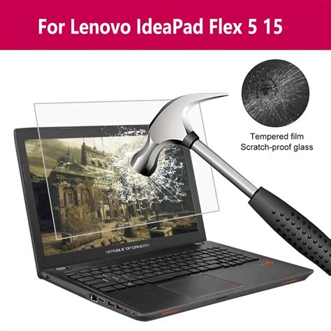 For Lenovo Ideapad Flex 5 15 Anti Bluelight Tempered Glass Screen