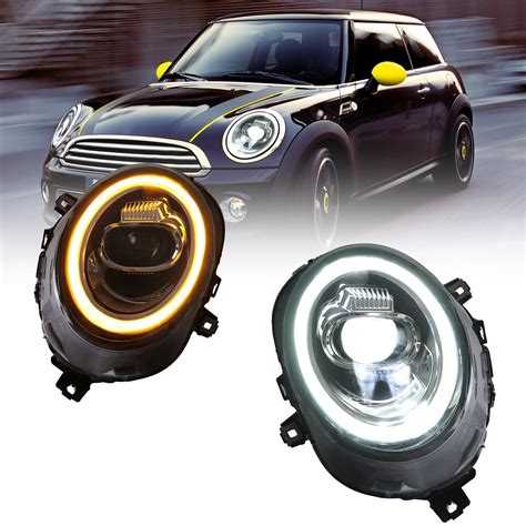 Buy Jolung Led Headlights Assembly For 2007 2013 Bmw Mini Cooper R56