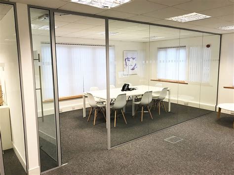 Glazed Office And Glass Meeting Room With Framed Doors For Tann Westlake
