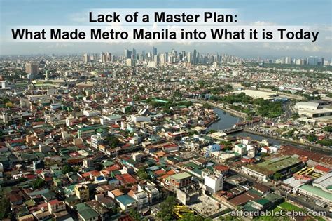 lack of a master plan what made metro manila into what it is today city mexico travel