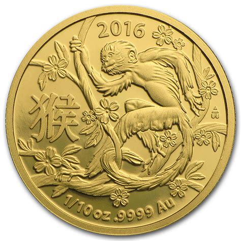 Royal Australian Mint 2016 Australia 110 Oz Gold Lunar Year Of The