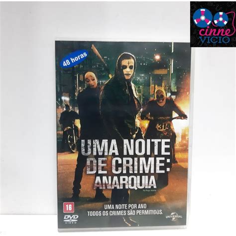 Dvd Uma Noite De Crime Anarquia Shopee Brasil
