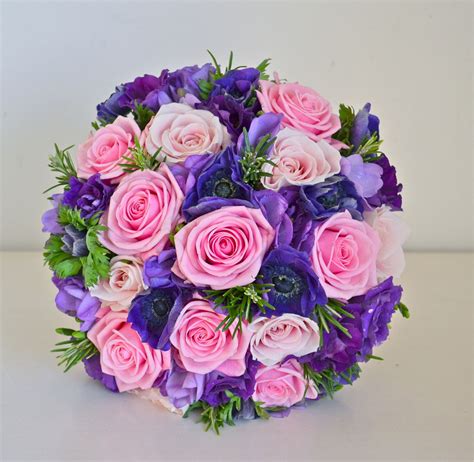 Wedding Flowers Blog Jonquils Pink And Purple Wedding Flowers