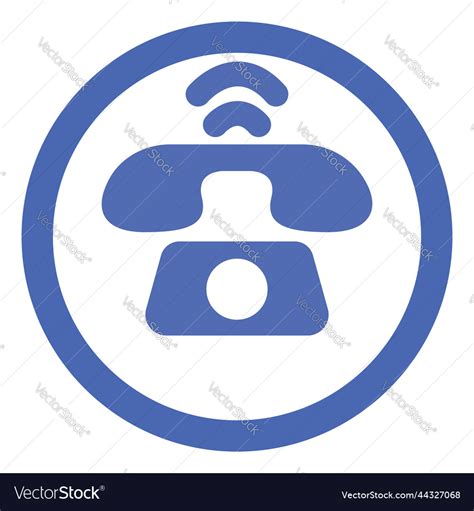 Telephone Ringing On A White Background Royalty Free Vector