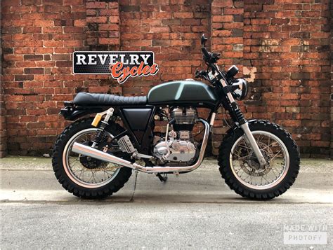 Custom Royal Enfield Continental Gt Scrambler Inspired By The Great
