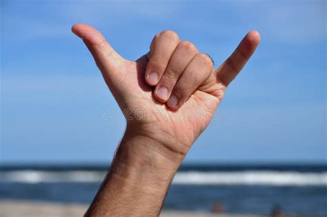 Hang Loose Stock Photo Image Of Communication Body 15605776