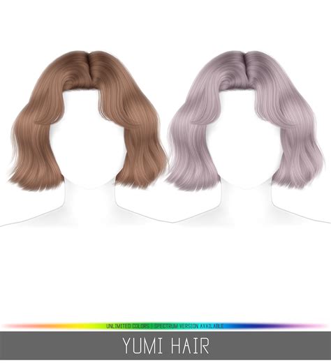 Simpliciatys Yumi Hair The Sims 4 Create A Sim Curseforge