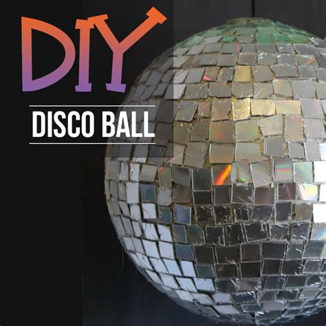 Diy Disco Ball Using Old Cds Diy Disco Ball Old Cds