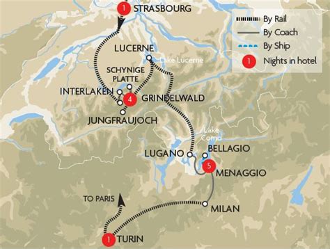Switzerland And Lake Como Tour Great Rail Journeys