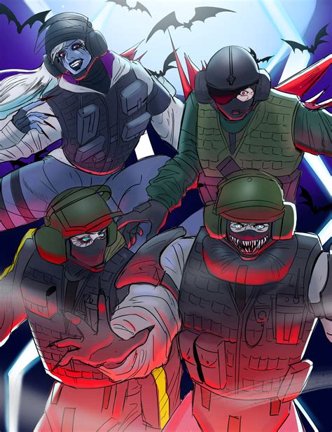Blitz (R6S) :: Jager (R6S) :: Bandit (R6S) :: IQ (R6S) :: Rainbow Six