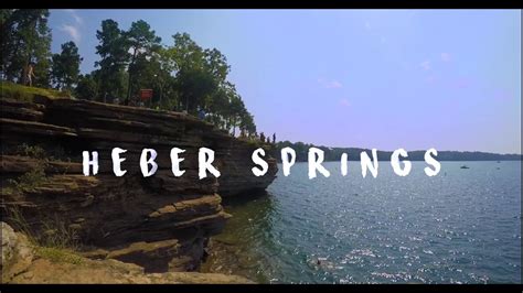 Cliff Jumping In Heber Springs Youtube