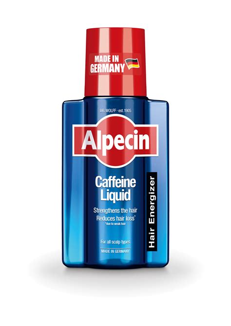 Alpecin Caffeine Liquid strengthen the hair roots & reduces hair loss