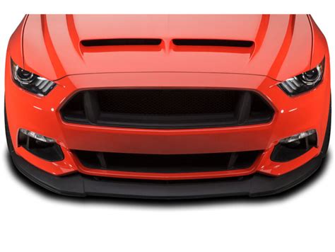 Mustang Cervini S C Series Textured Black Chin Spoiler