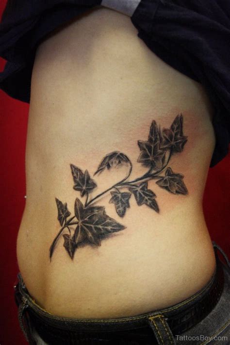 Black Leaf Tattoo Design Tattoos Designs