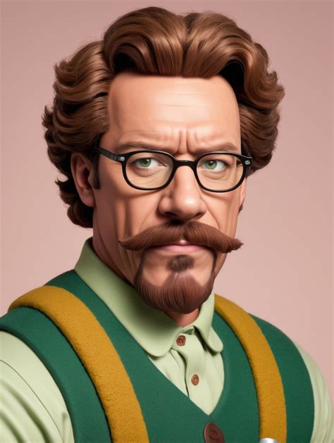 Premium Free Ai Images Really Buff Ned Flanders