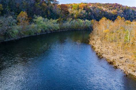 An Autum View Of The James River 2 Stock Photo Image Of Autumn