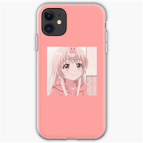 Cute Pink Anime Phonecase Iphone Case By Aesthetic Af In 2020 Iphone Case Covers Iphone