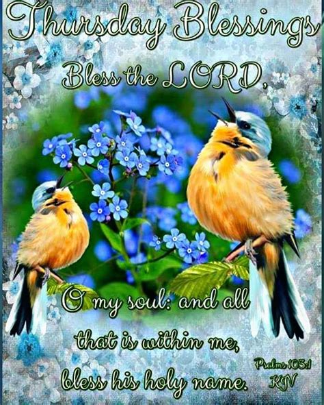Bless The Lord, Thursday Blessings Pictures, Photos, and Images for ...