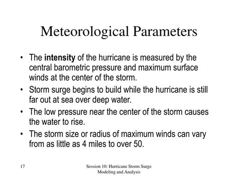 Ppt Hurricane Storm Surge Modeling Powerpoint Presentation Free