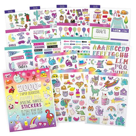 Style.Lab by Fashion Angels 2000+ Sticker Book (77322), Cute Stickers ...