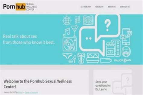 adult website pornhub launches sex education service