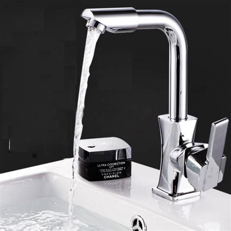 Kitchen thermostatic faucet made in china crown cupc watermark landonbath kitchen basin equipment. Deck Mounted Thermostatic 360 Rotation Kitchen Tap Faucet