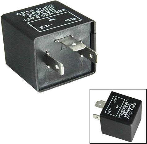 Led Flasher Relay 12v Cf14 Jl 02 3 Pin Electronic Flasher Relay For Led