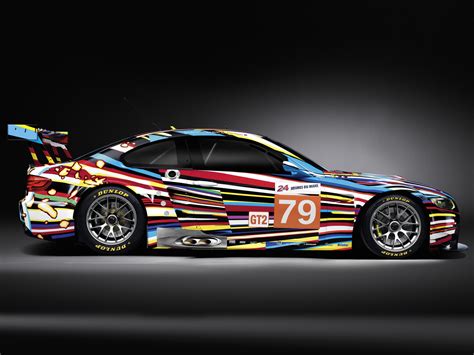 Bmw M3 Gt2 Art Car By Jeff Koons 2010 Race Car Wallpaper 2048x1536