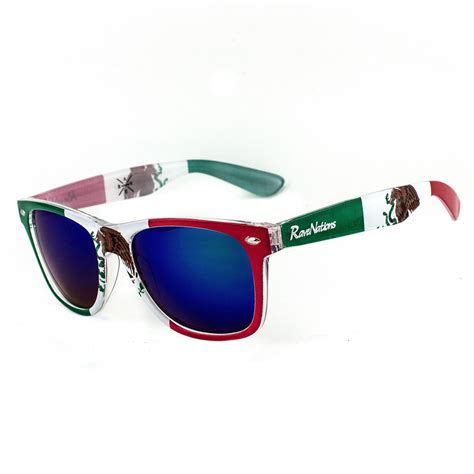 Mexico Sunglasses Sunglasses Wayfarer Sunglasses Mens Blue Lenses