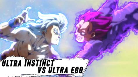 This Ultra Instinct Goku Vs Ultra Ego Vegeta Animation Is Insane Youtube
