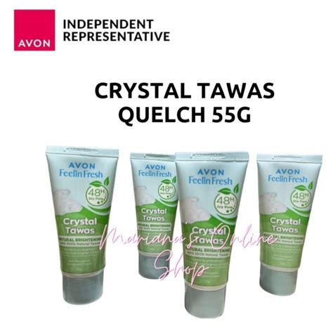 Avon Crystal Tawas Quelch 55g Shopee Philippines