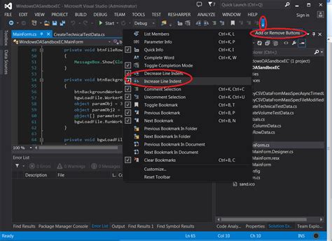 Bagaimana Anda Memformat Kode Dalam Visual Studio