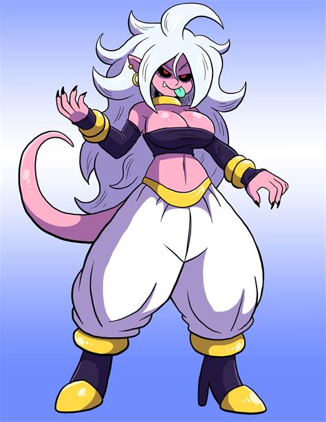 Android 21 By Greliz Dragon Ball Fighterz Know Your Meme
