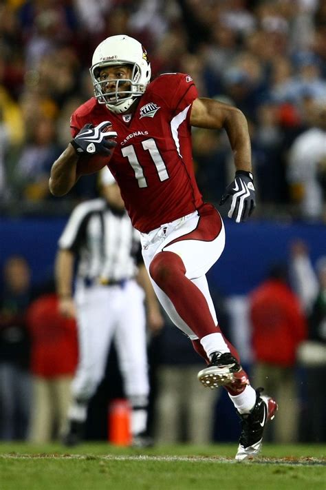 Wide Receiver Larry Fitzgerald Of The Arizona Cardinals Scores A 64