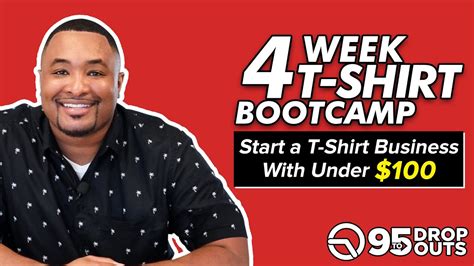 How To Start A T Shirt Business With Under Youtube