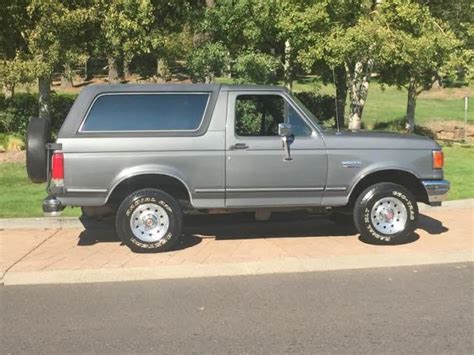 1990 Ford Bronco Xlt Sport Utility 50l 4x4 1 Owner 84k Low Miles 5