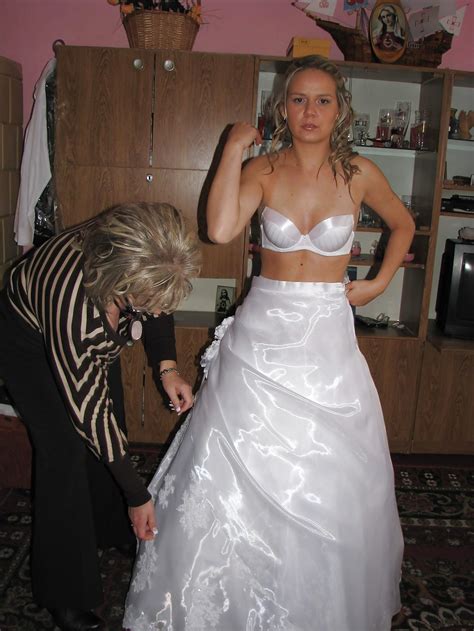 Wedding Pictures Of Bride In Lingerie Upskirt Topless