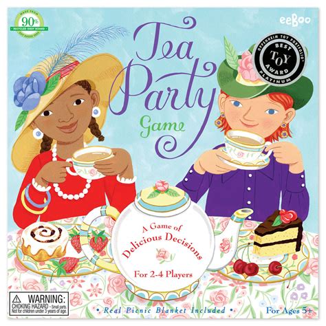 Eeboo Spinner Game Tea Party Bobangles