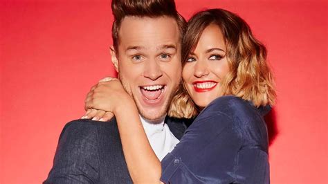 X Factor Presenters Caroline Flack And Olly Murs Receive Unlikely Good Luck Message Ahead Of