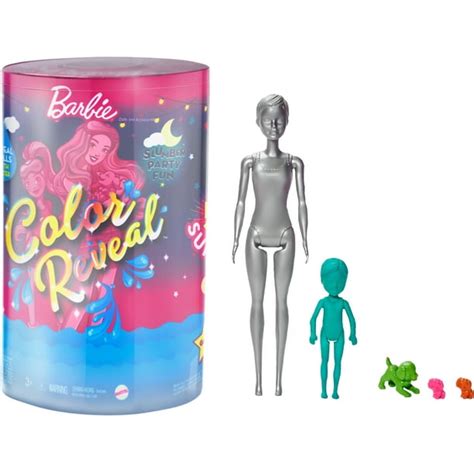 Barbie Color Reveal Slumber Party Fun Set 50 Surprises Including 2