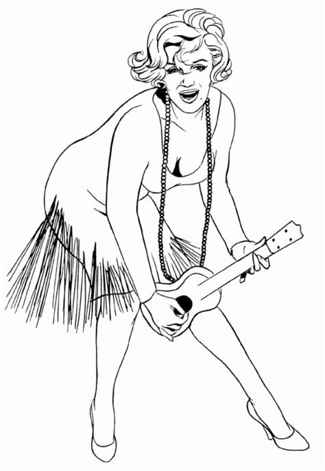 Maybe you would like to learn more about one of these? Marilyn Monroe Coloring Pages at GetColorings.com | Free ...