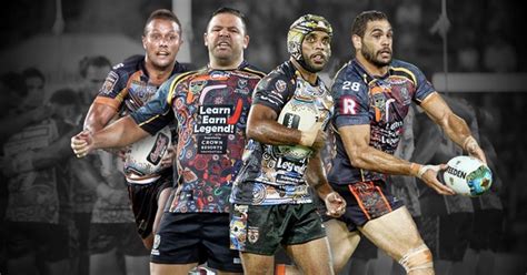 Nrl 2020 2020 All Stars Indigenous All Stars Team Of The Decade Greg Inglis Johnathan