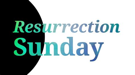 Resurrection Sunday Graphics For The Church Logos Sermons